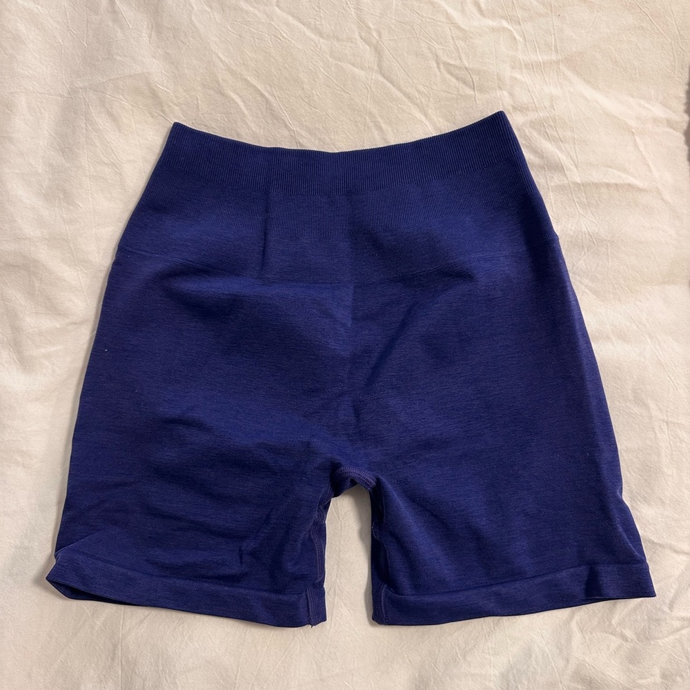 Alphalete Women's Indigo Blue Biker Shorts